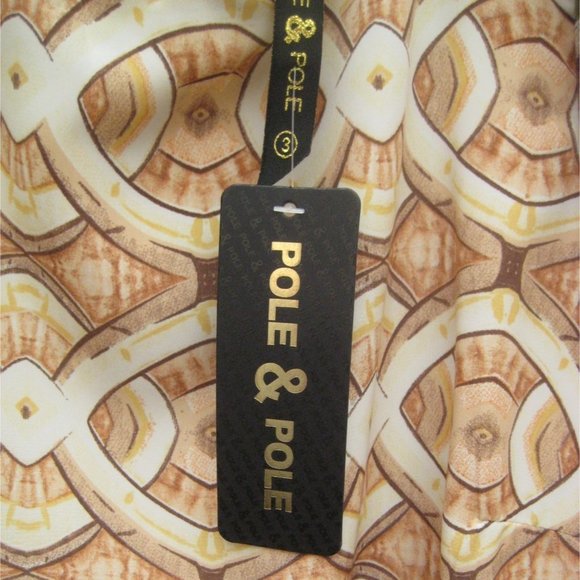 Pole and Pole Women Dress Size 3 Zipper Cap Sleeve Polyester Lined - Picture 7 of 12